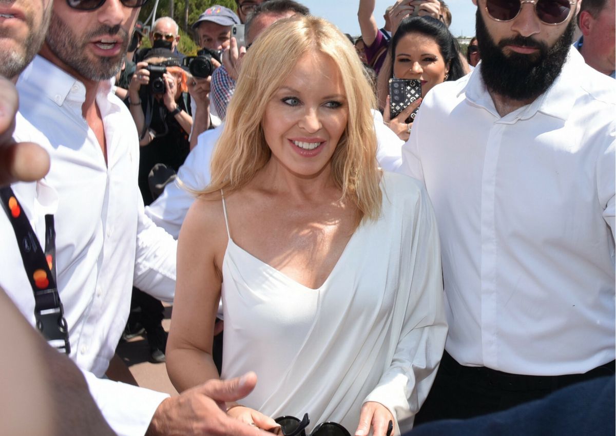 Kylie Minogue na festiwalu w Cannes 