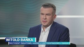 Bańka o swojej pracy w WADA. "To wielka duma"