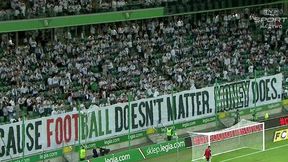 Kibice Legii igrają z UEFA. Kontrowersyjna flaga