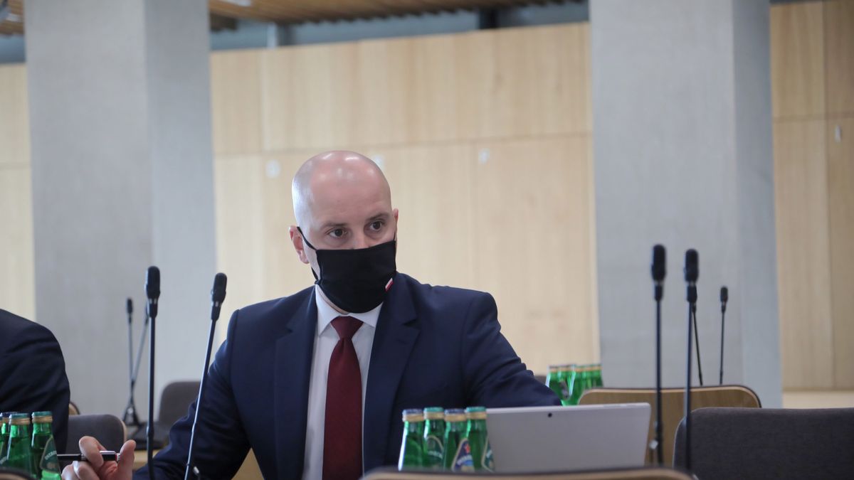 Wiceminister zdrowia Sławomir Gadomski 