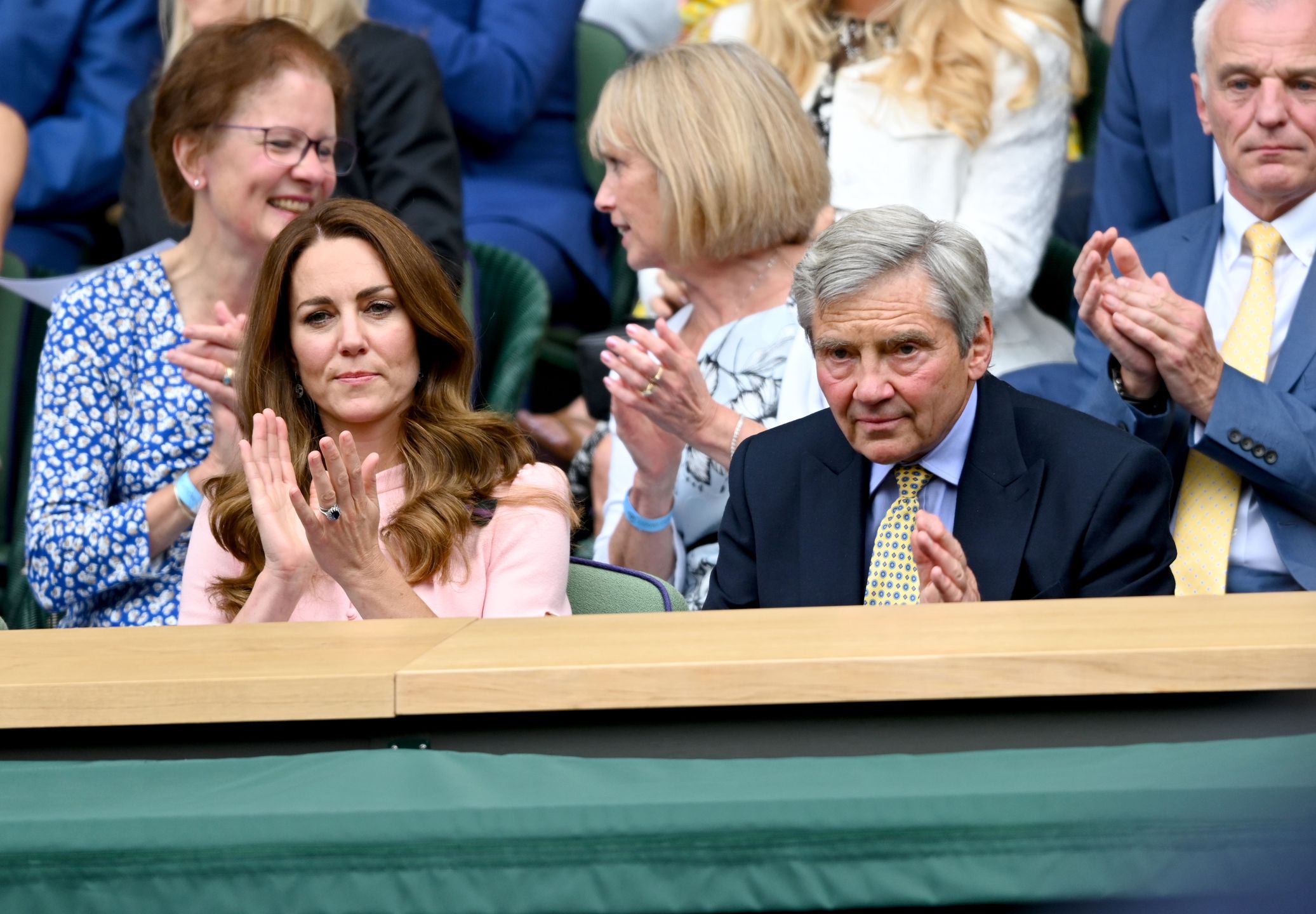 Kate Middleton na finale Wimbledonu 