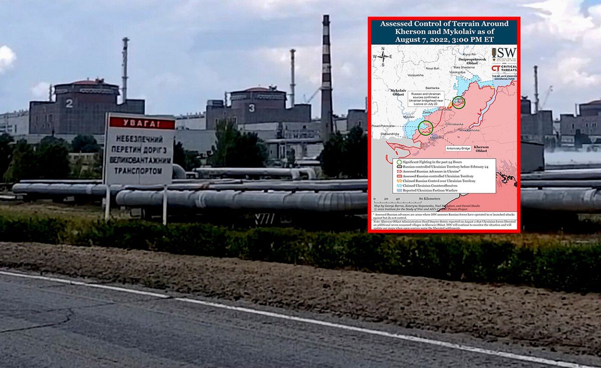 W sobotę rosyjskie pociski spadły na elektrownię atomową w Zaporożu. Zdaniem ekspertów, nie powstrzyma to jednak ukraińskiej kontrofensywy