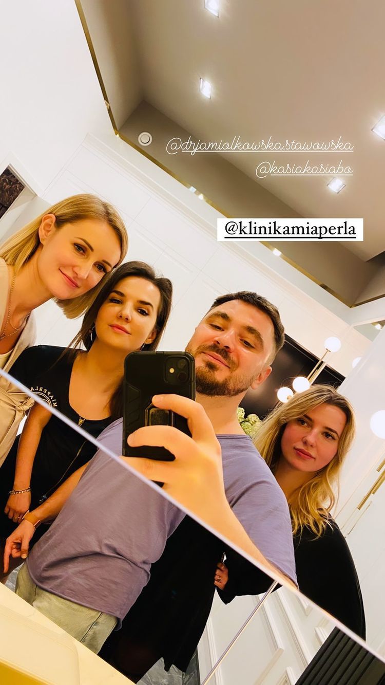 Daniel Martyniuk z narzeczoną w klinice urody