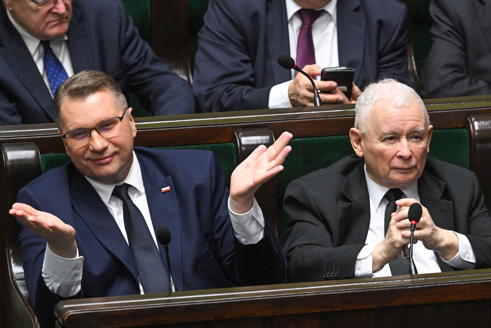Kaczyński broni Czarnego jako kandydata na premiera 2027