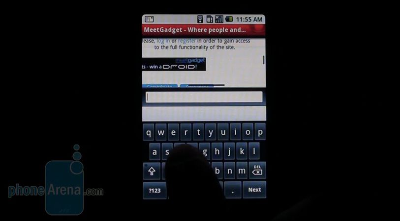 Opera Mini Beta 2 dla Androida na wideo 1