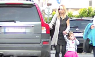 Koroniewska sama z córką