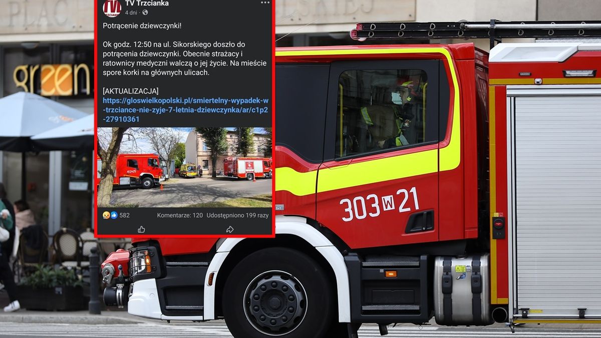 W Trzciance doszło do tragicznego wypadku.