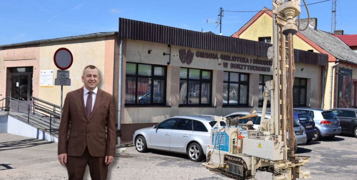 Borzytuchom: Odwiert pod sceną w domu kultury