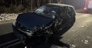 Wieleń: Wypadek na DW 181. Trzy osoby w szpitalu