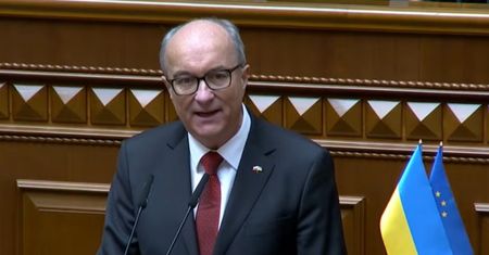 "Chylę czoła". Czarzasty wystąpił przed ukraińskimi deputowanymi