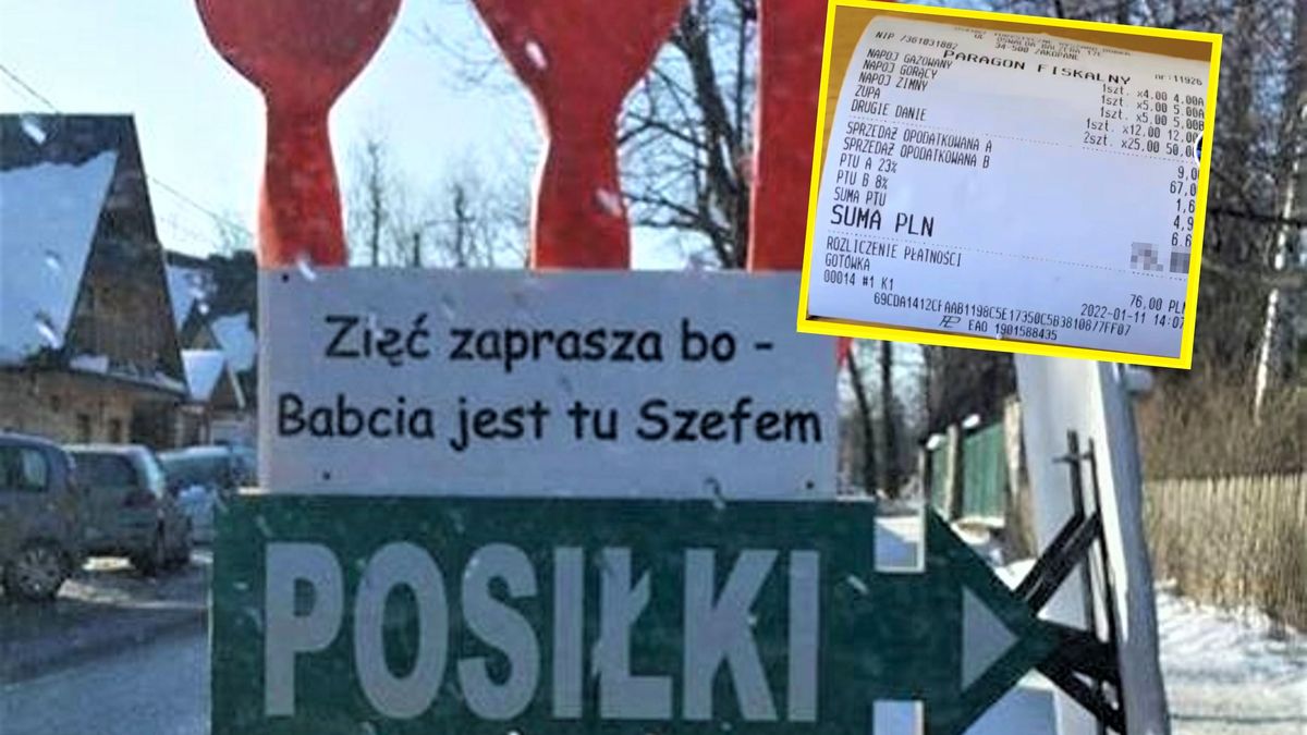 W restauracji Marzanna gotuje babcia, a dania serwuje zięć.  