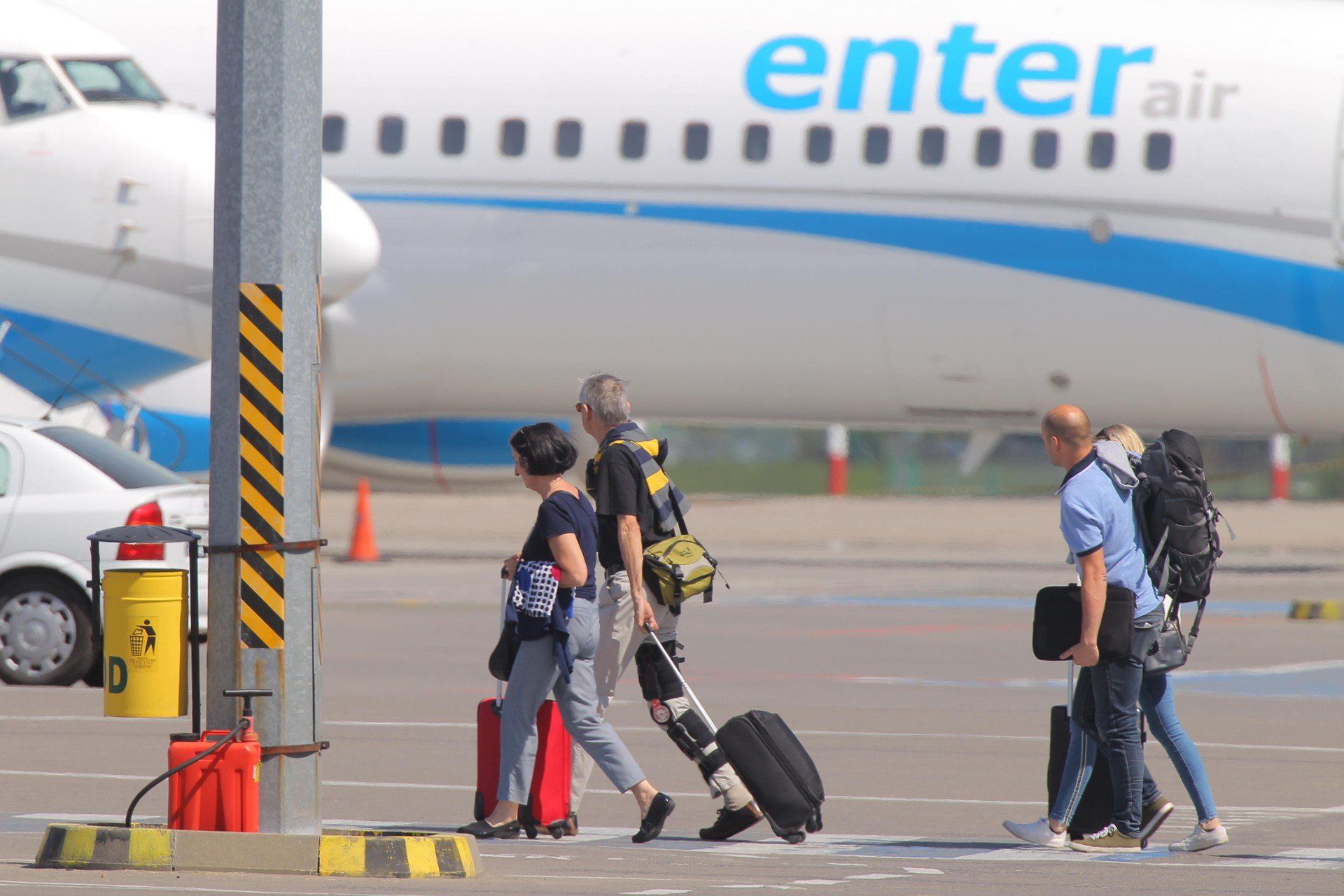 Pasażerowie z Poznania nie dolecieli do celu