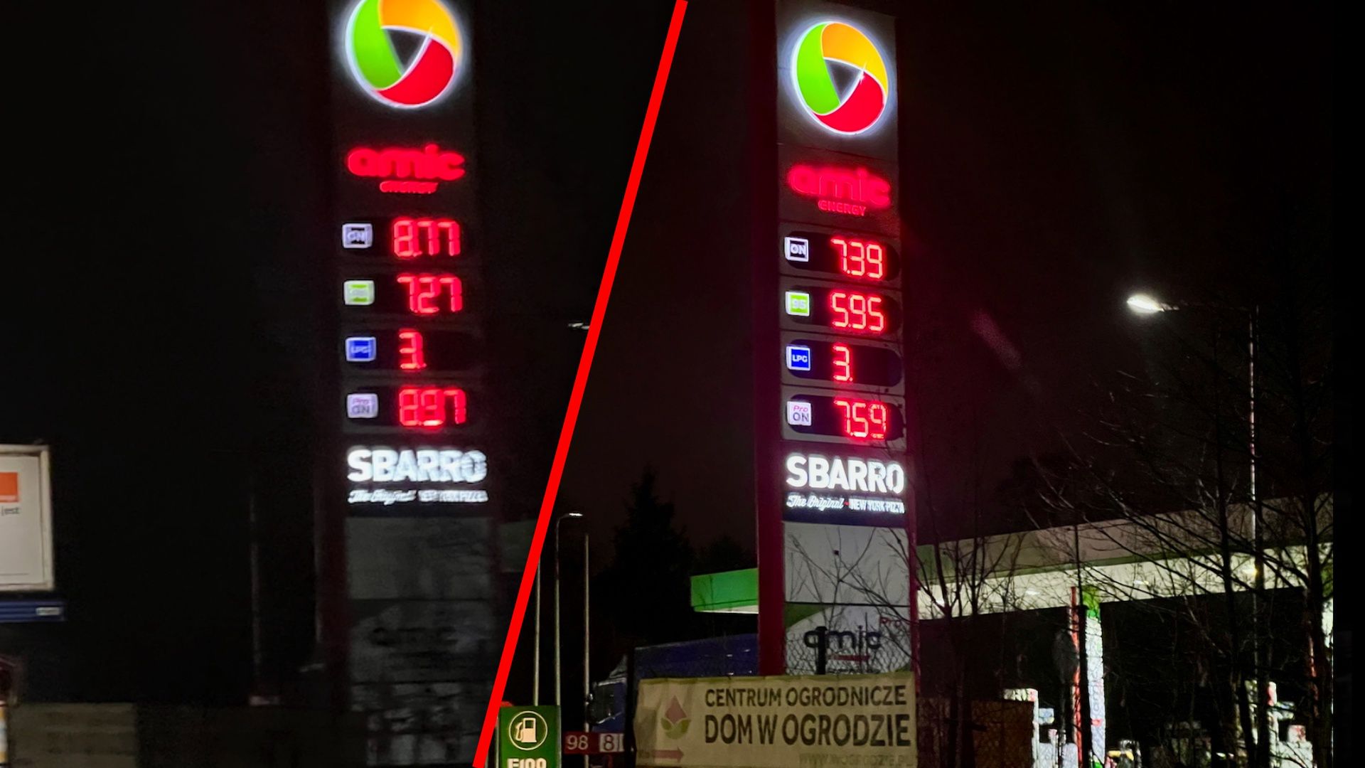 Stacja Amic: ul. Modlińska, Warszawa