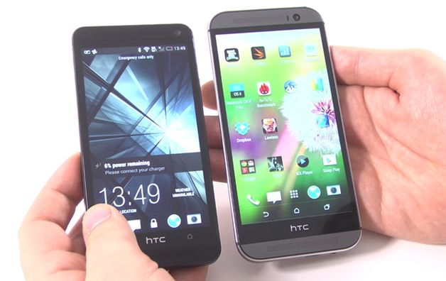 HTC One M7 i HTC One M8