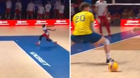 Leon poszedł na zagrywkę. Ależ huknął. Jest nagranie
