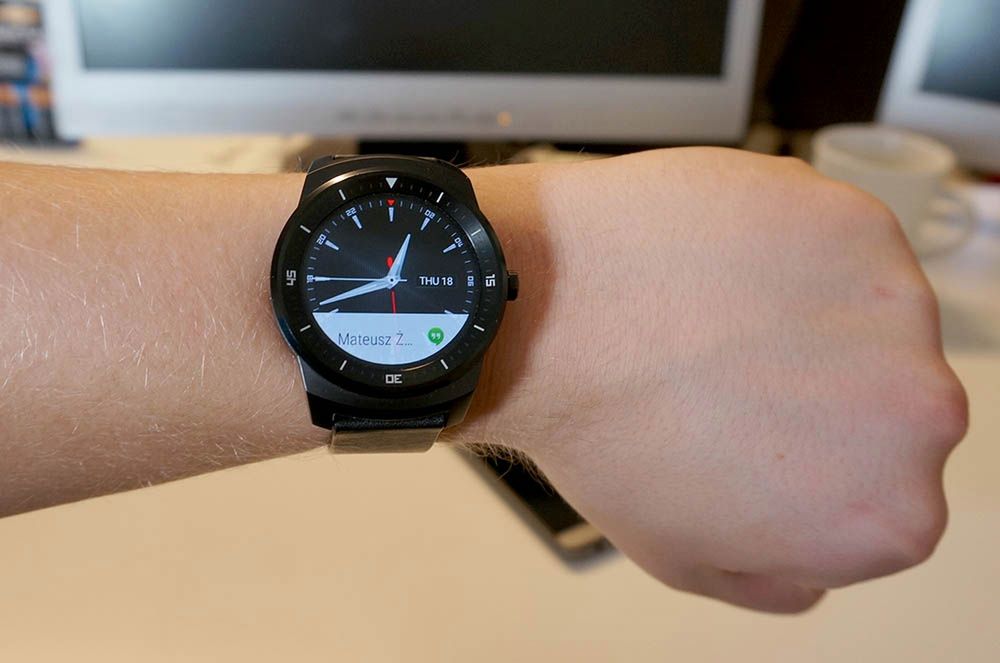 LG G Watch R. Pierwszy smartwatch z okrągłym ekranem w Polsce 4
