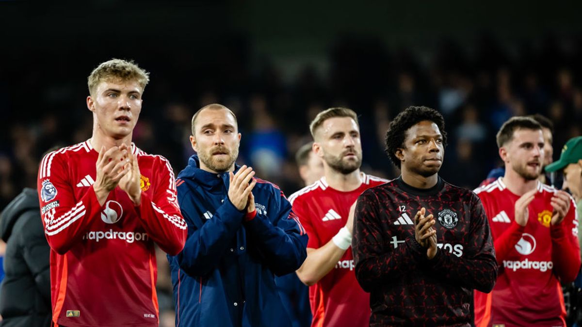 Getty Images / Ash Donelon/Manchester United / Na zdjęciu: Christian Eriksen drugi z lewej