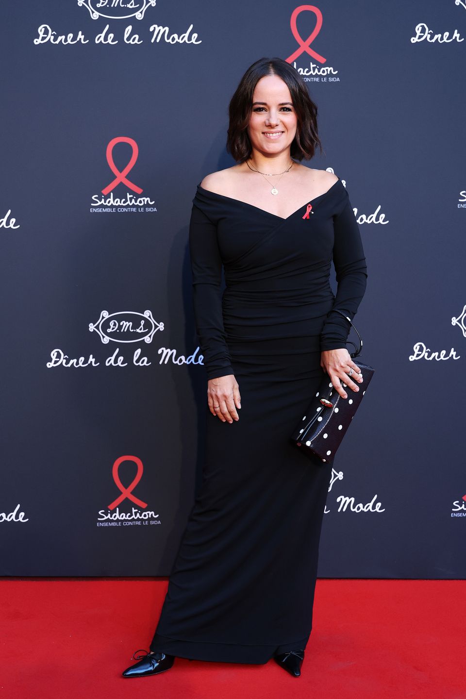 PARIS, FRANCE - JULY 09: Alizée attends the Sidaction Photocall as part of Paris Fashion Week at Lycee Carnot on July 09, 2026 in Paris, France. (Photo by Aurore Marechal/Getty Images)