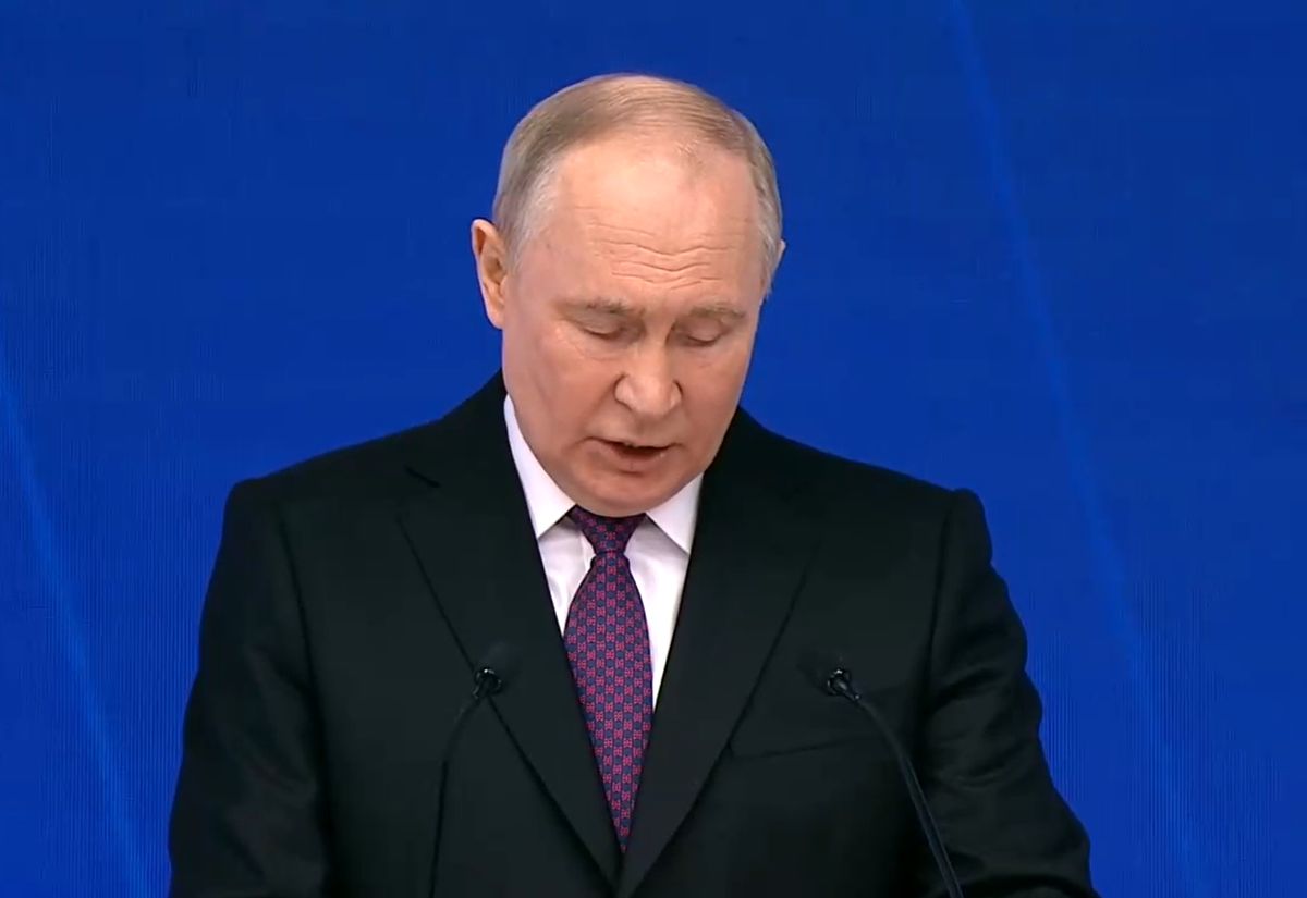 Putin wygłasza orędzie. Oskarża Zachód o wywoływanie konfliktów i kłamstwa