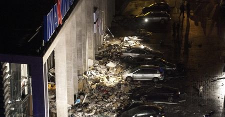 Katastrofa na Łotwie. Zawalił się dach w supermarkecie