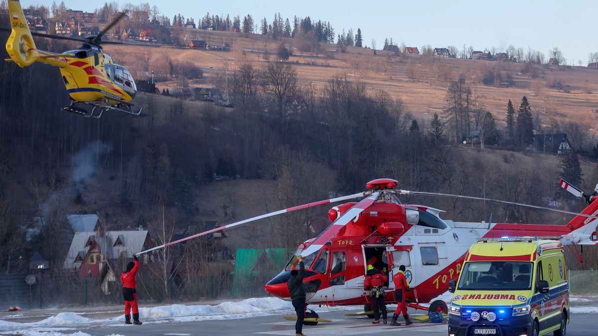 Małżeństwo zostało przewiezione do szpitala