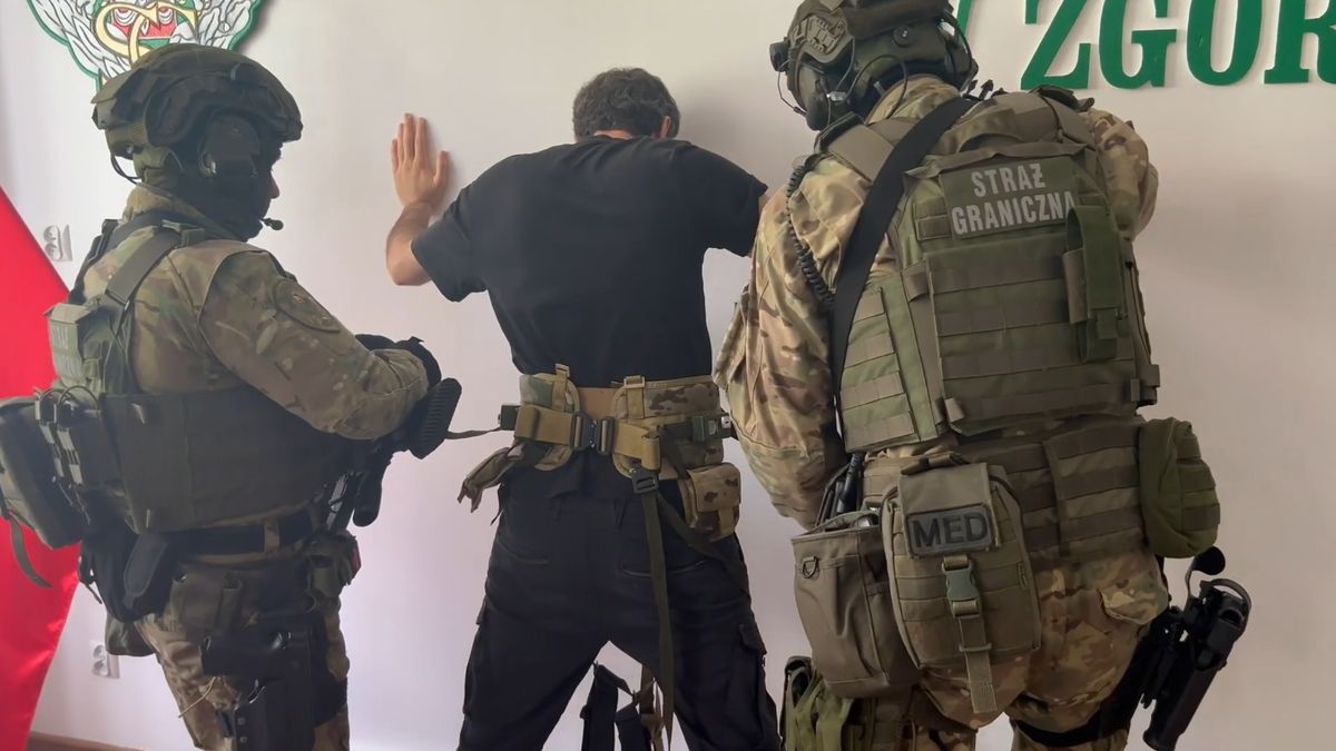 33-latek w rękach Straży Granicznej