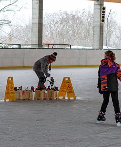 Szczecin. Sanepid zdecydował ws. kwiaciarni na lodowisku