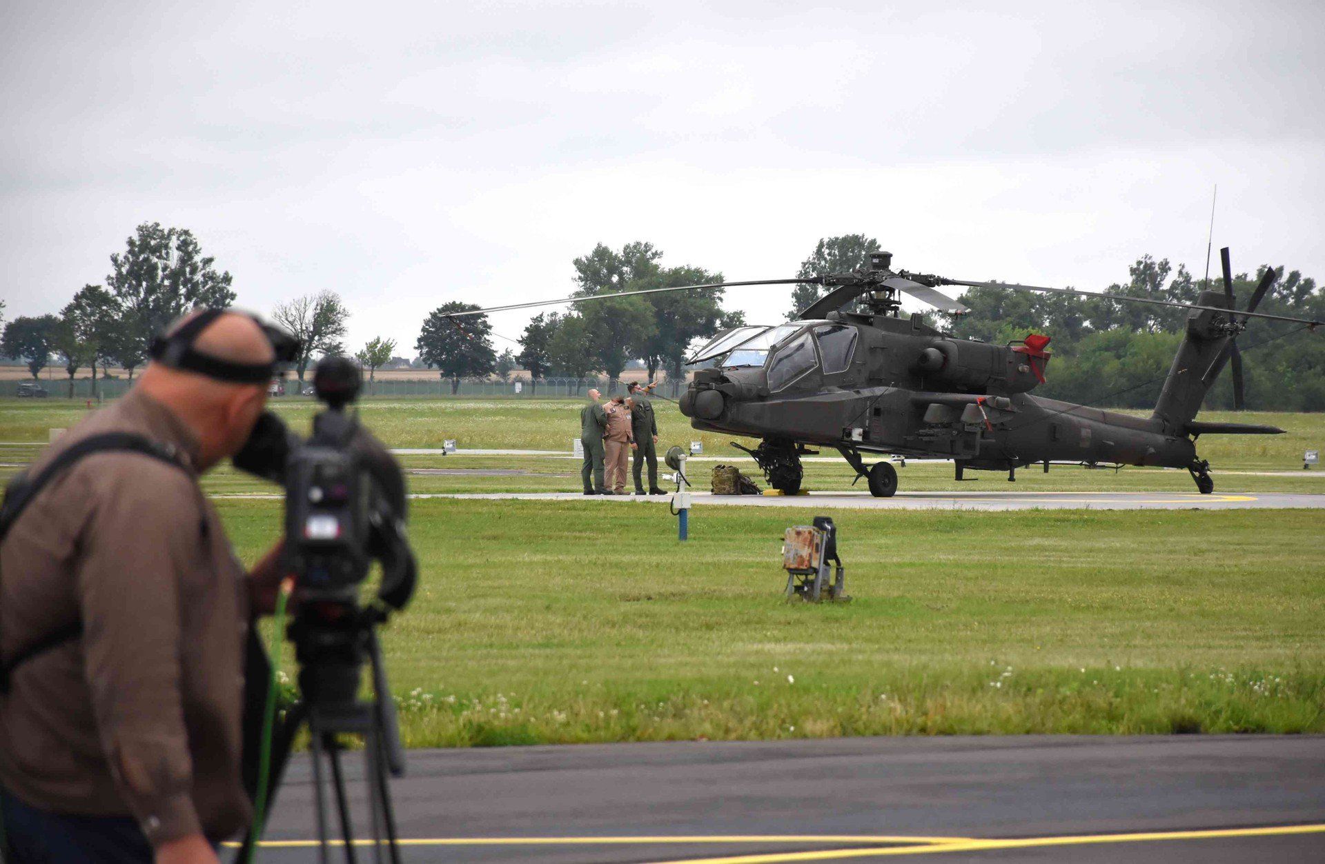 Szkolenie złóg na Apache AH-64D w 56 Bazie Lotniczej pod Inowrocławiem