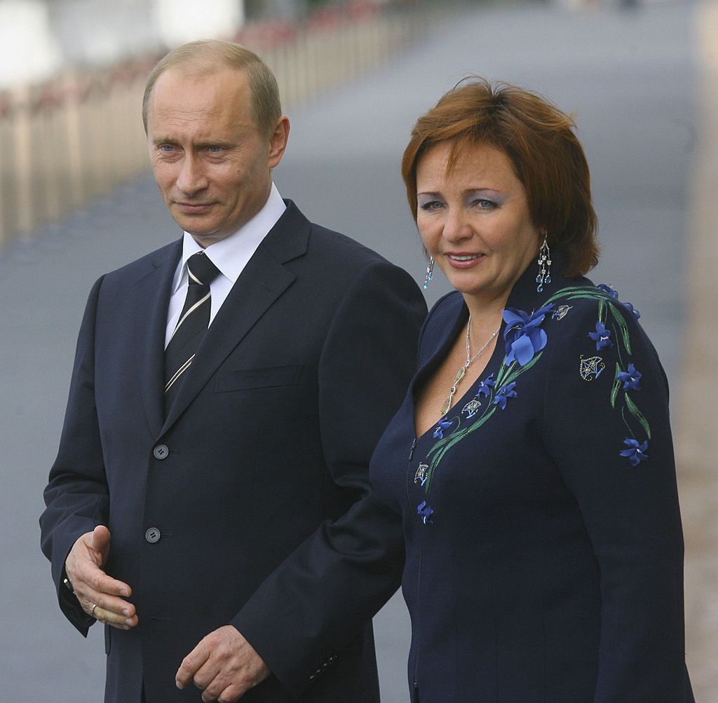 Władimir Putin z żoną w 2006 roku 