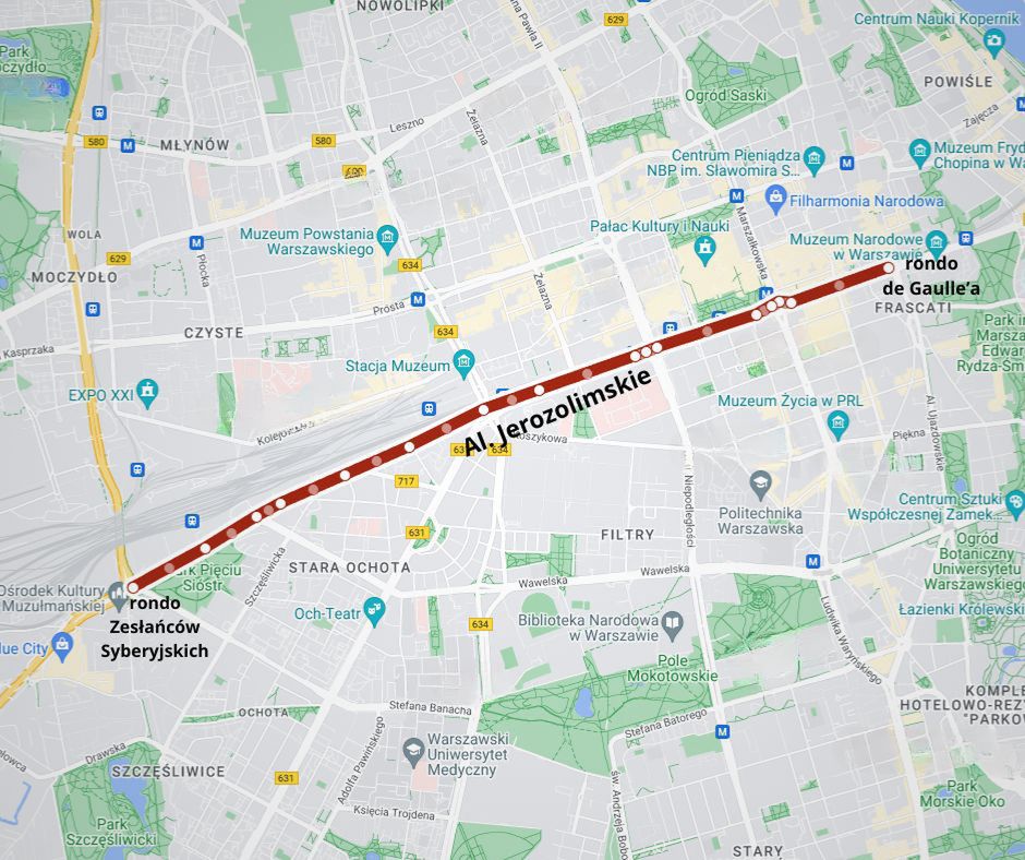 Policja opublikowała mapy