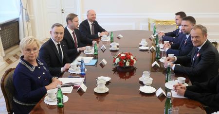Konsultacje w Pałacu. Nie tego spodziewał się Donald Tusk