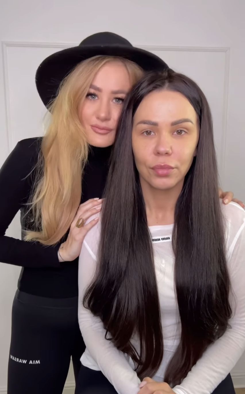 Sylwia Bomba dokazuje z Ewą Mrozowską