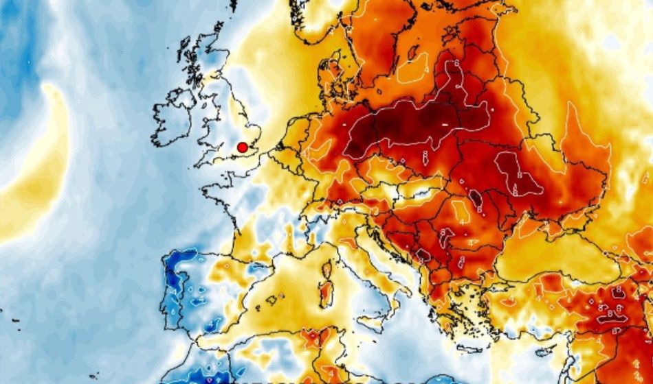 Pogoda. Do Polski nadchodzi fala ciepła (wxcharts.com)