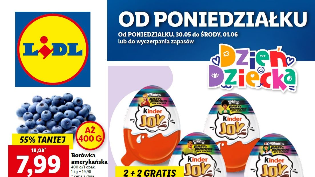 Lidl gazetka od poniedziałku 30 maja [30.05]