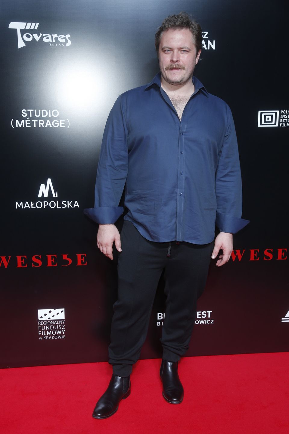 Tomasz Schuchardt - premiera filmu "Wesele"