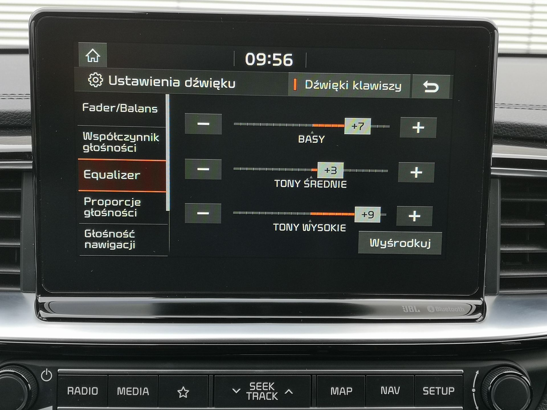 Kia Ceed: systemy bezpieczeństwa oraz audio JBL 17