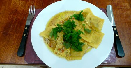 Ravioli z serowym nadzieniem (do kupienia w opakowaniu)