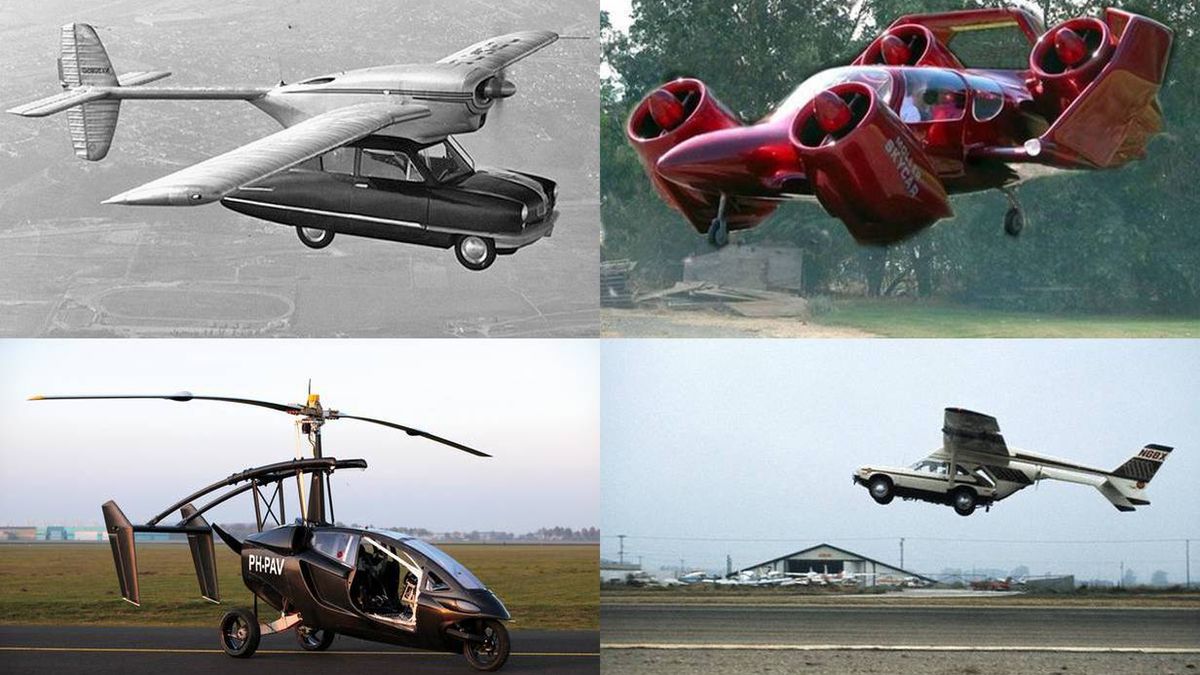 Latające samochody. Zobacz w akcji najciekawsze projekty i prototypy! 1
