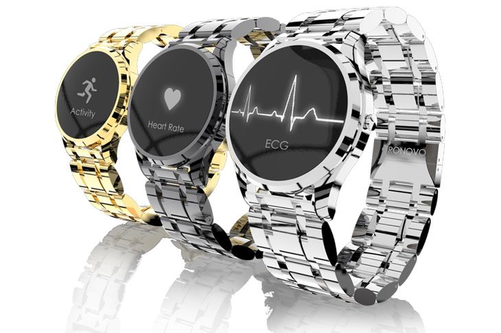 Cronovo: gustowny smartwatch z medyczną jakością pomiaru pulsu i EKG