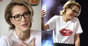 Gillian Anderson ogłasza, że rezygnuje z biustonoszy. "Nie obchodzi mnie, czy MOJE PIERSI SIĘGAJĄ PĘPKA!"