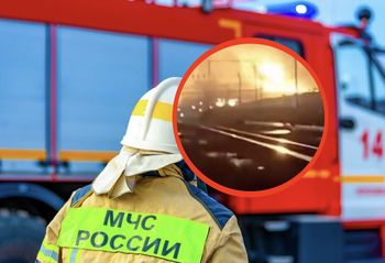 Rosja. Pożary w obwodzie rostowskim po atakach dronów