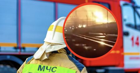 Rosja. Pożary w obwodzie rostowskim po atakach dronów