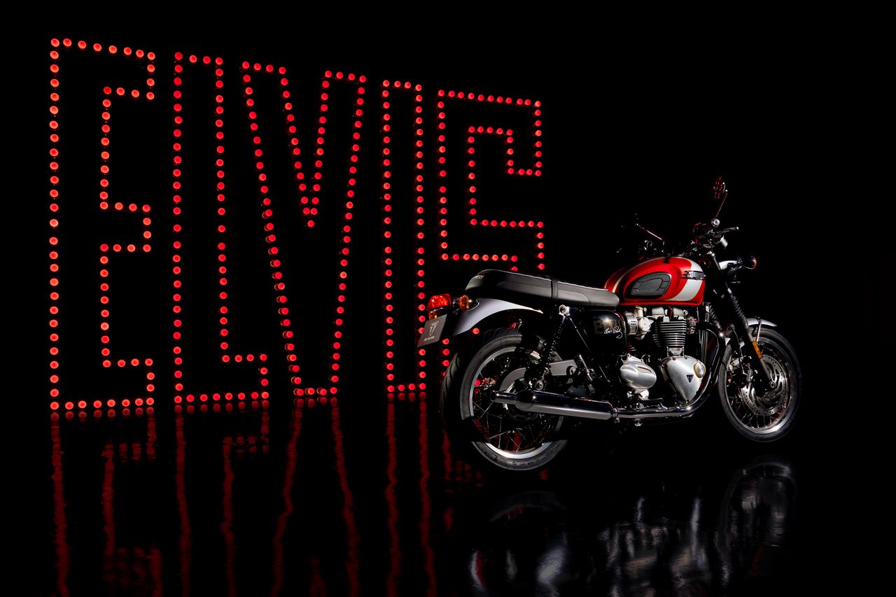 Triumph Bonneville T120 Elvis Presley