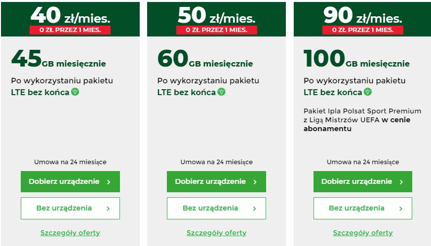 Oferta dla nowych użytkowników