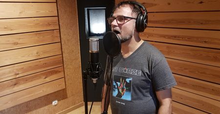 Zespół "Na Górze" nagrywa piosenki o Pile
