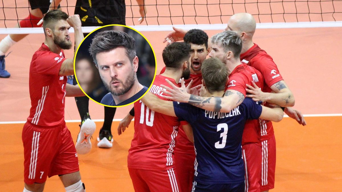 Materiały prasowe / CEV oraz WP Anna Klepaczko / Na zdjęciu: Reprezentacja Polski i Michał Winiarski