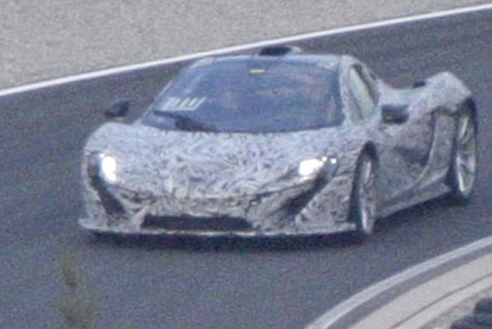 McLaren P1 wyszpiegowany podczas testów