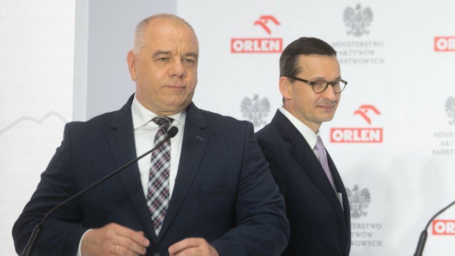 Jacek Sasin i Mateusz Morawiecki są uważani za wewnętrznych konkurentów w obozie władzy