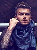 David Beckham prawie jak Wentworth Miller