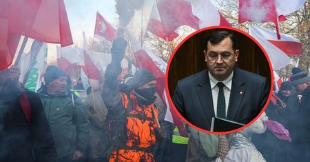 Incydent przed domem ministra rolnictwa. Interweniowała policja